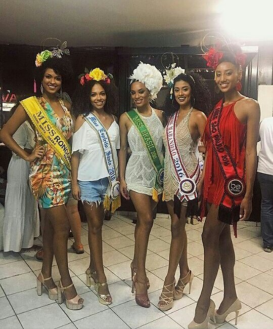 as seis candidatas negras do miss brasil universo 2016 juntas em uma mesma foto. 8gm9ztlw