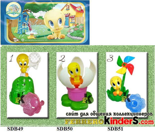 SDB49 - SDB51 Baby Looney Tunes - Tweety (Frankreich) (Suche) 4pvydauq