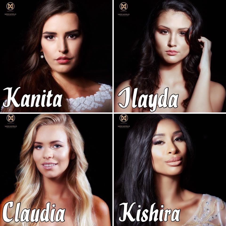 candidatas a miss world netherlands 2018. final: 10 june. Zqw655yn