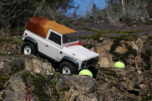 SCX10 -vom Defender zum Hilux DefenderPlane