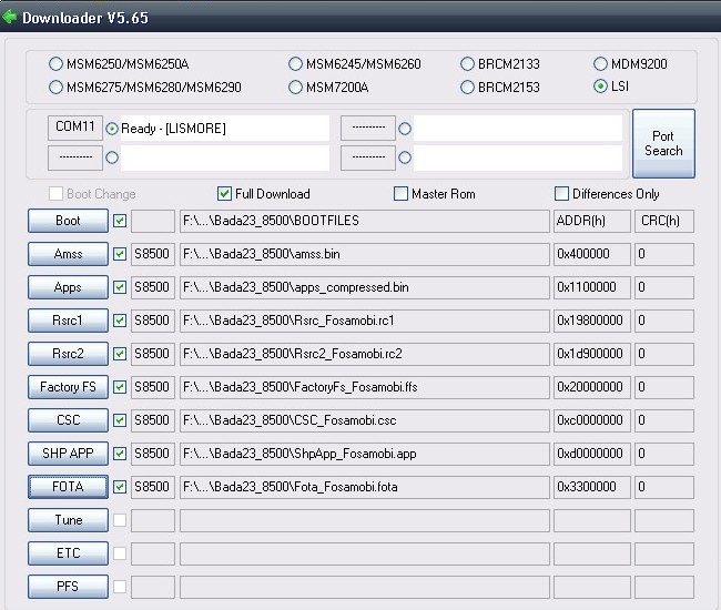 firmware - Atualizaçao de Firmware Bada23_fosamobi