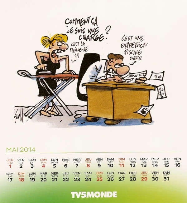 Humour Calendrier Journee De La Femme Par Tv5 Monde