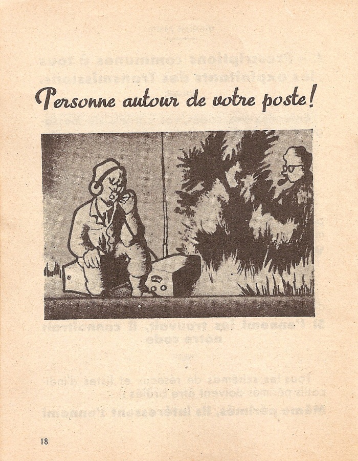 Paris 1952 - Mémento "La Conservation du Secret" Secret18