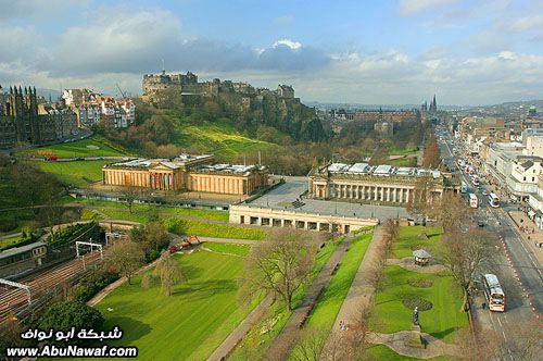 أجمل عشر قلاع فى إسكتلندا ...  EdinburghCastle2