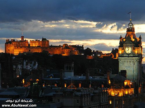 أجمل عشر قلاع فى إسكتلندا ...  EdinburghCastle3