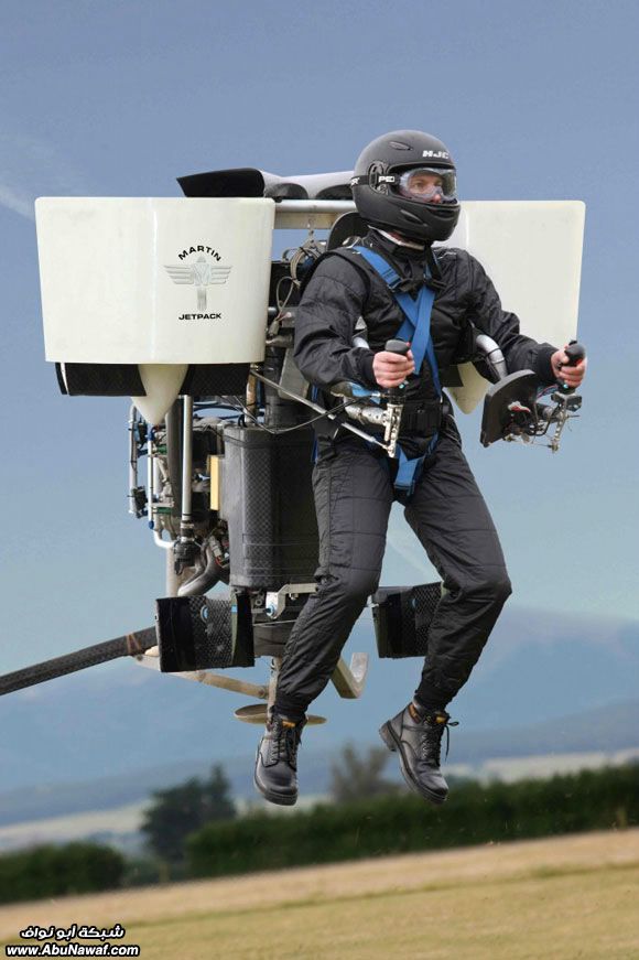 حصاد العام 2010 : إنجازات, ابتكارات, ألعاب, والمزيد Martin-Jetpack