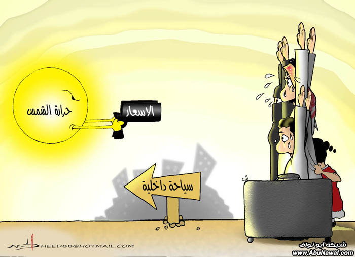 كاريكاتير : سلاطين العرب مع الفيس بوك‏ 11
