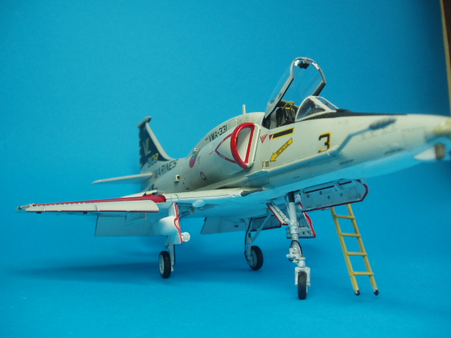 A4M skyhawk 1/48 Hasegawa. Avantdroit1