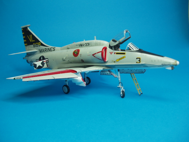 A4M skyhawk 1/48 Hasegawa. Avantdroit3