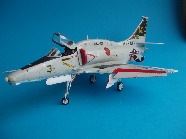 A4M skyhawk 1/48 Hasegawa. Avantgauche3