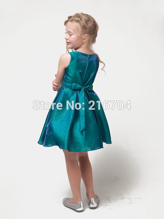 Gala de beneficencia [Priv.]  2015-New-Arrival-Lolita-style-pink-blue-orange-little-girl-prom-dresses-summer-style-vestidos-infantis