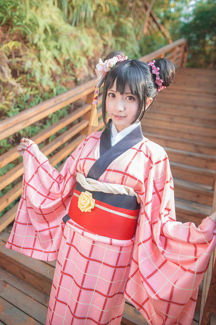 كوسبلاي نيكو من لوف لايف , جماال Love-Live-Yazawa-Niko-Shichifukujin-Uniforms-Cosplay-Kimono-Free-Shipping-Head-dress.jpg_640x640