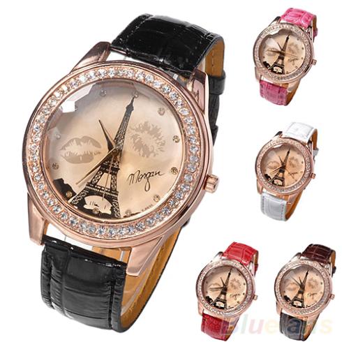 ساعات برج ايفيل2017 -PARIS- Womens-Girl-s-Champagne-Dial-Lovers-Lips-Eiffel-Tower-Analog-Quartz-Wrist-Watch-Wristwatches-Women-Items.jpg_640x640