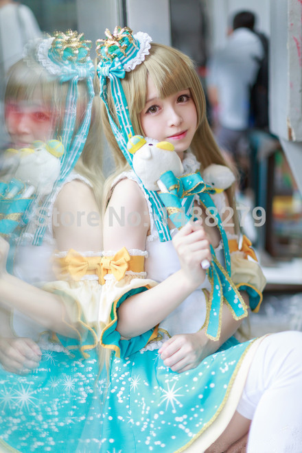 كوسبلاي مينامي كوتوري , راائعة جدا Custom-Any-Size-Anime-LoveLive-Card-UR-Minami-Kotori-Cosplay-Fancy-Dress-Womens-Lovely-Cosplay-Costume