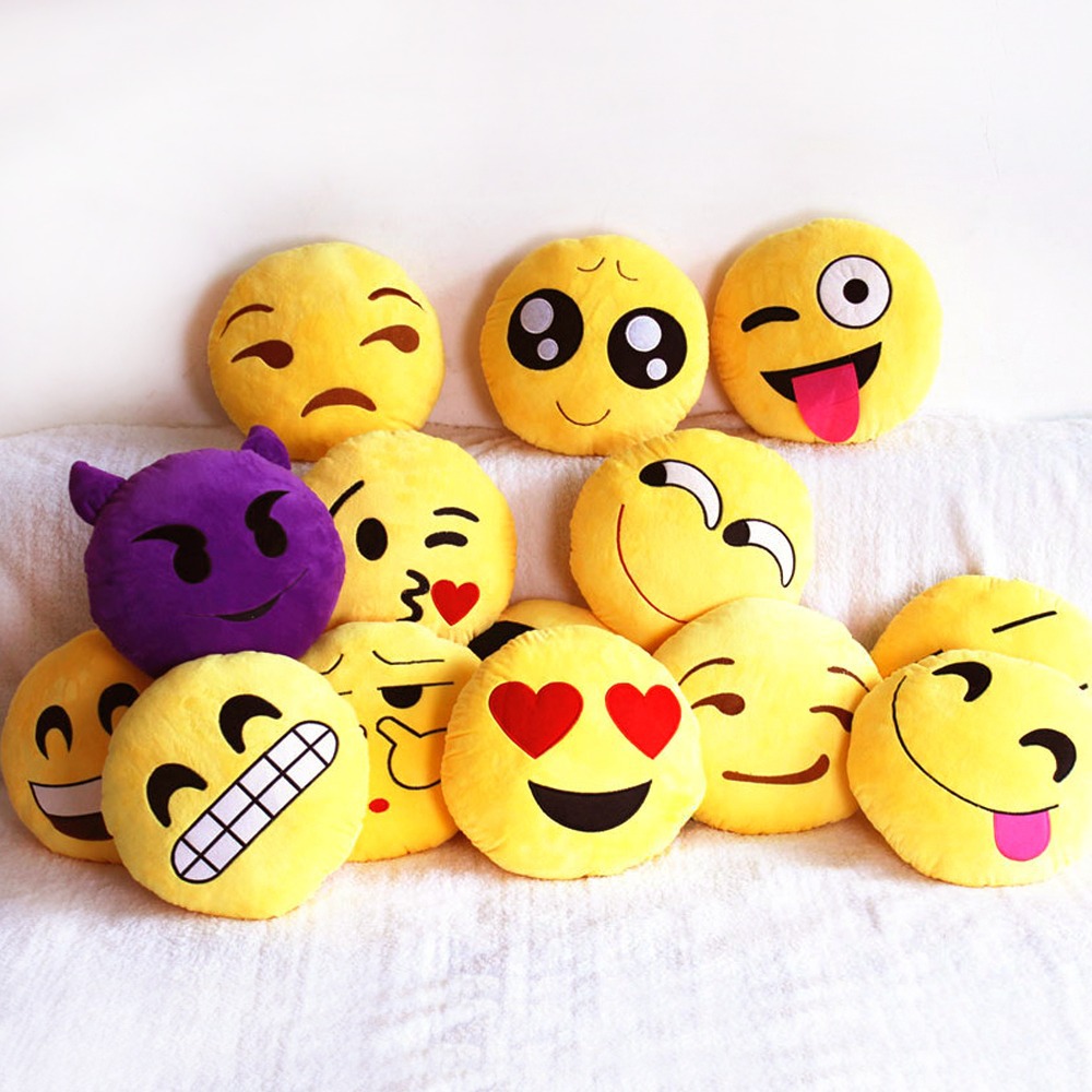 سمايلي fairy tail Emoji-Decorative-Throw-Pillow-Stuffed-Smiley-Cushion-Home-Decor-For-Sofa-Couch-Chair-Toy-font-b