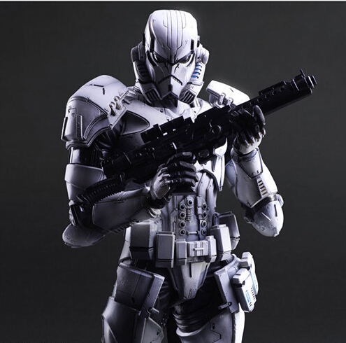 EMPIRE GALACTIQUE (Tuck 's Worlds) Star-Wars-Action-Figure-Toys-Play-Arts-Kai-Imperial-Stormtrooper-Collection-Model-Anime-Star-Wars-Stormtrooper