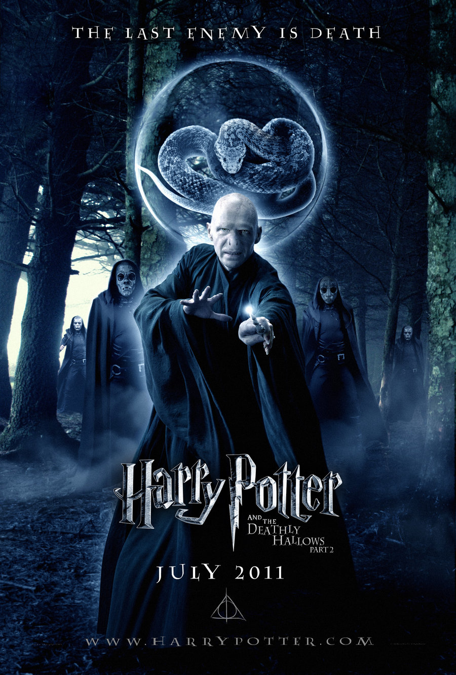 حصرياً سلسلة أفلام المغامره والفانتازيا الرائعه Harry Potter الـ 7 أجزاء نسخ DVDRip مترجمه Harry-Potter-and-the-Deathly-Hallows-Part-2-Poster