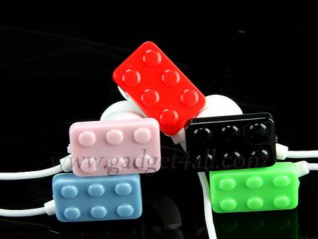 macem2 earphone & headphone ++ Lego_brick_earphones_2