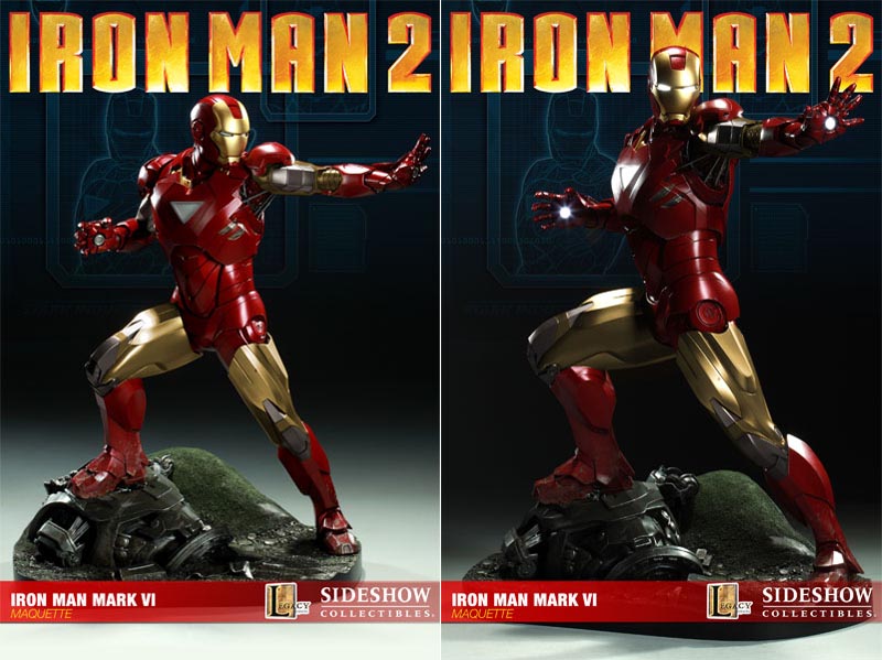 Iron Man Mark VII ARTFX Statue -The Avengers- (Kotobukiya) Sideshow_collectibles_iron_man_mark6_maquette_2