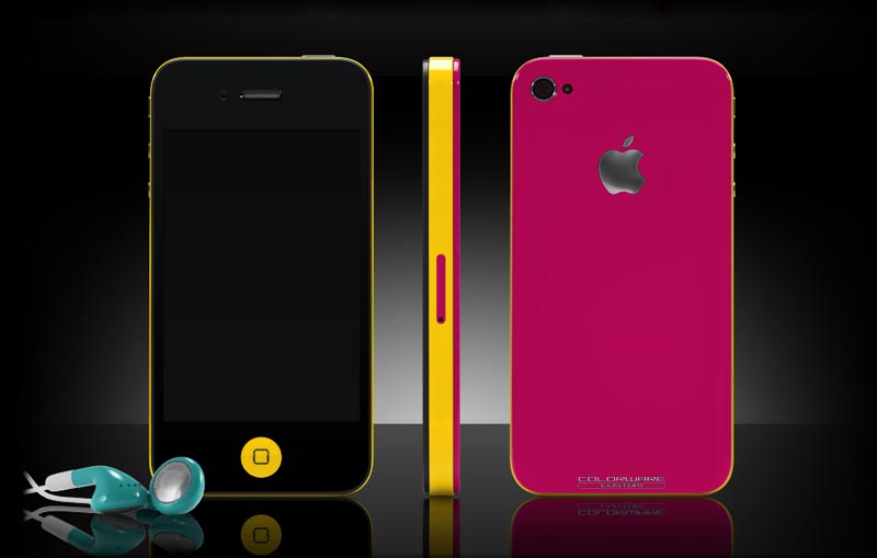 #Elle´s phone ♥  Through_colorware_customize_iphone_4_color
