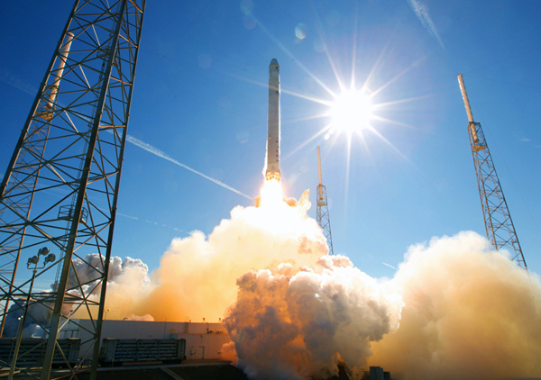 Paolo Nespoli commenta il lancio di Space X Spacex00