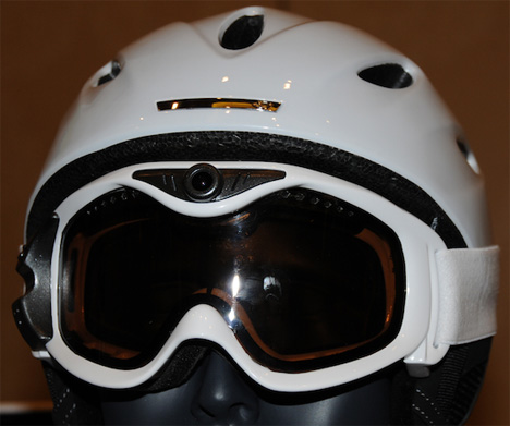 Sport Mask Cameras Take Hands-Free Action Pics & Video Snow-mask-camera