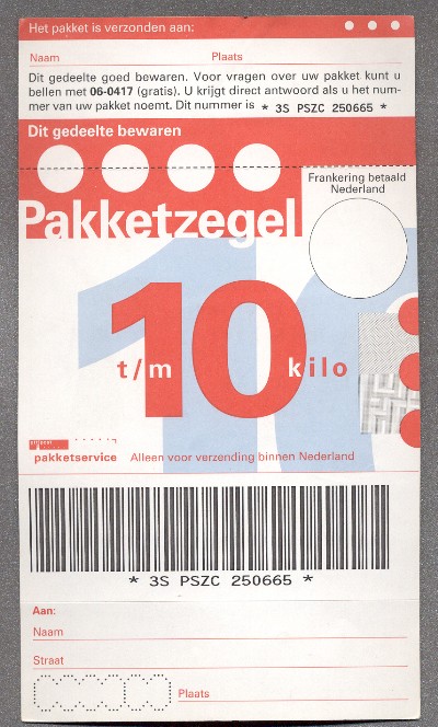 Fälschungen zum Schaden der Post - Falsche Briefmarken in der Niederlande! Pcj05u00