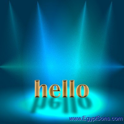 مجموعة صور لترحيب فى المنتديات Hello