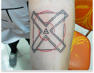 @CrawlingToMars' ECHELON-Triad Tattoo