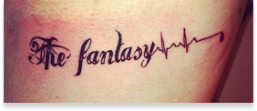 Fly-Out's THE FANTASY Tattoo