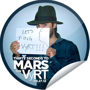 VyRT the MARS LABORATORY Sticker