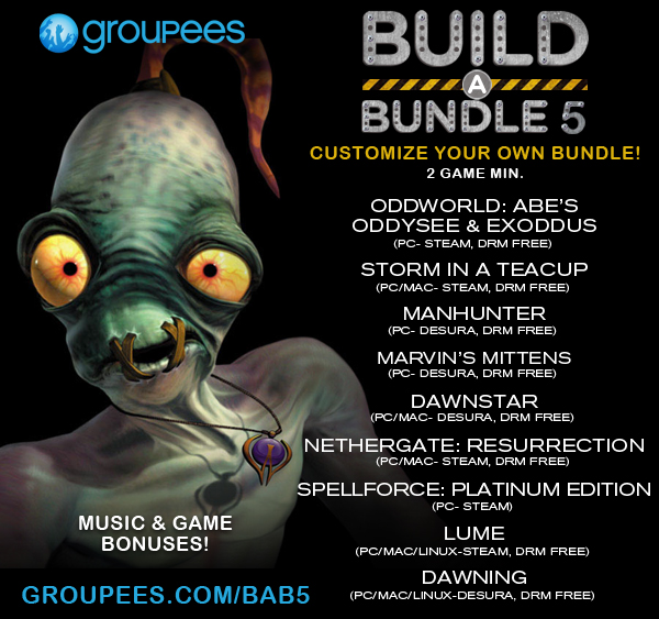 Groupees Build-a-Bundle 5 BAB5_AD_final