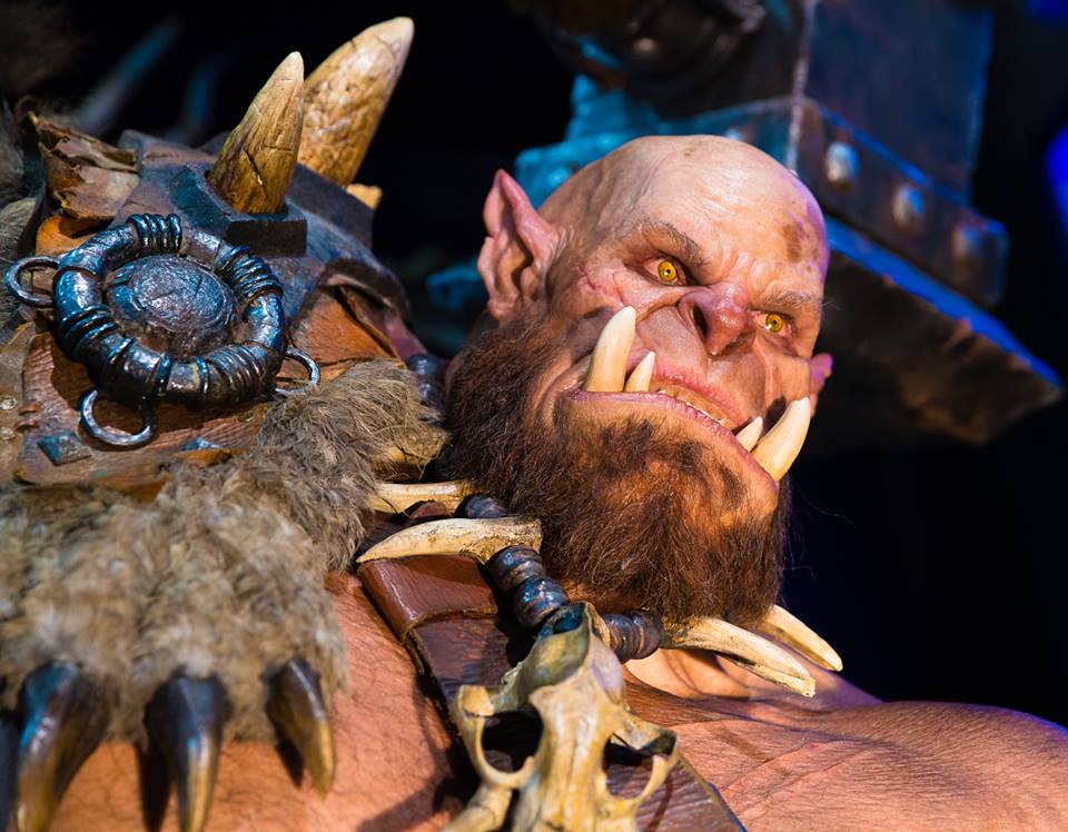 WARCRAFT Warcraft-film-figurine-Orc-face