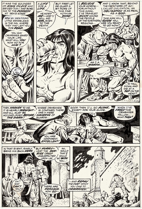 Conan the Barbarian #29 Complète story 20 par John BUSCEMA et Ernie CHAN Conan-the-Barbarian-29-Complete-20-Page-10