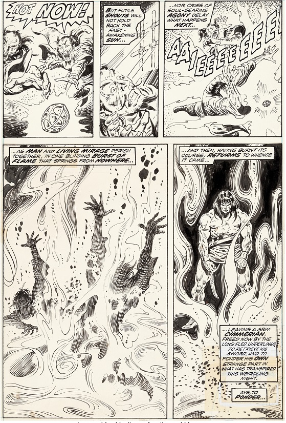 Conan the Barbarian #29 Complète story 20 par John BUSCEMA et Ernie CHAN Conan-the-Barbarian-29-Complete-20-Page-19