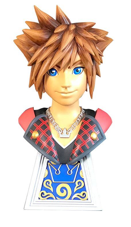 NEWS Diamond select toys Legends-in-3d-kingdom-hearts-iii-sora-half-scale-bust-01