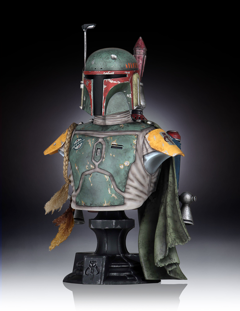 Star Wars : Boba Fett Classic bust Boba-Feet-classic-bust_03