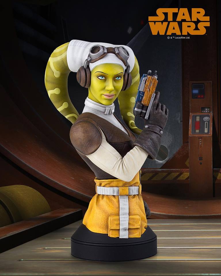 STAR WARS REBELS : HERA SYNDULLA MINI BUST Hera-Syndulla-01