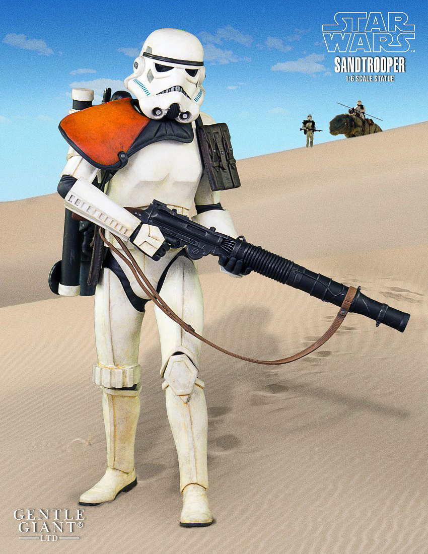 SANDTROOPER STATUE 1/6 scale Gentle-Sandtrooper-Statue-01