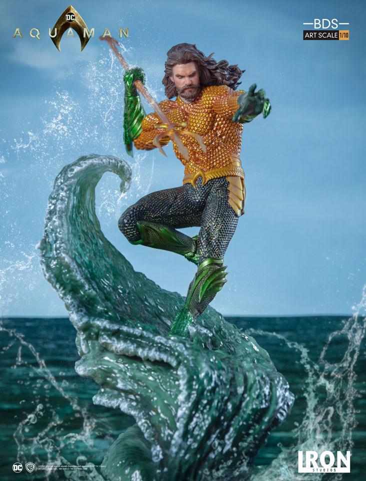 IRON STUDIOS: AQUAMAN BDS art scale 1/10  Aquaman-iron-studios-art-scale-01