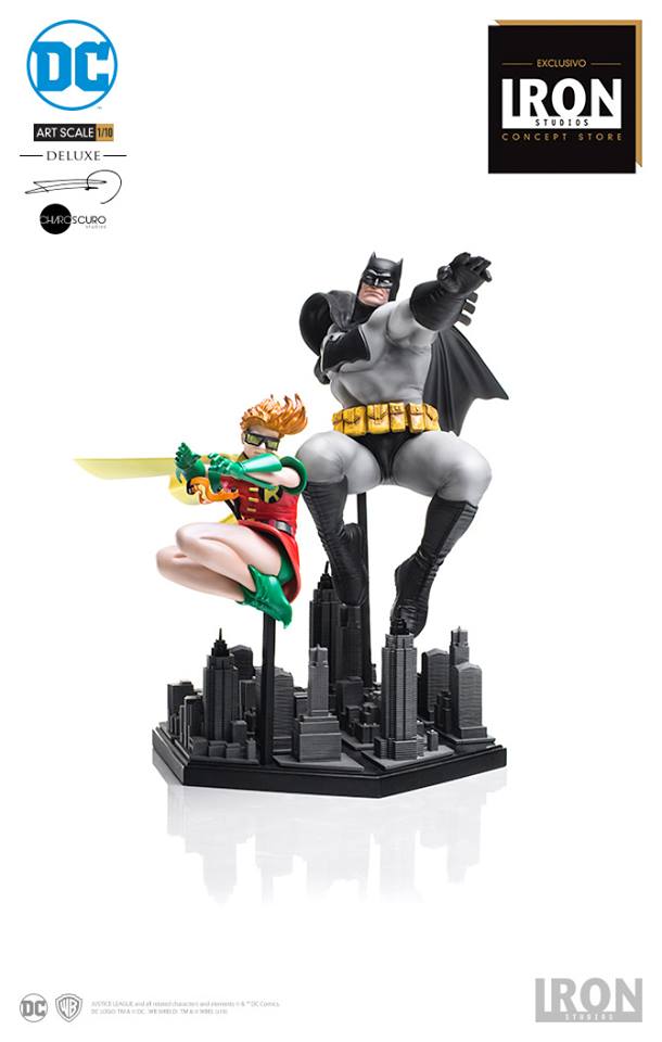 IRON STUDIOS: BATMAN & ROBIN  Deluxe art scale 1/10  Batman-Robin-Deluxe-Art-Scale-The-Dark-Knight-Returns-12