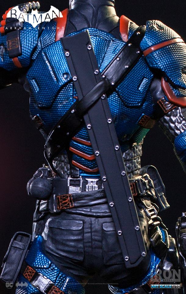 IRON STUDIOS: BATMAN ARKHAM KNIGHT DEATHSTROCKE Art scale 1/10 Deathstroke-Art-Scale-Arkham-Knight-05