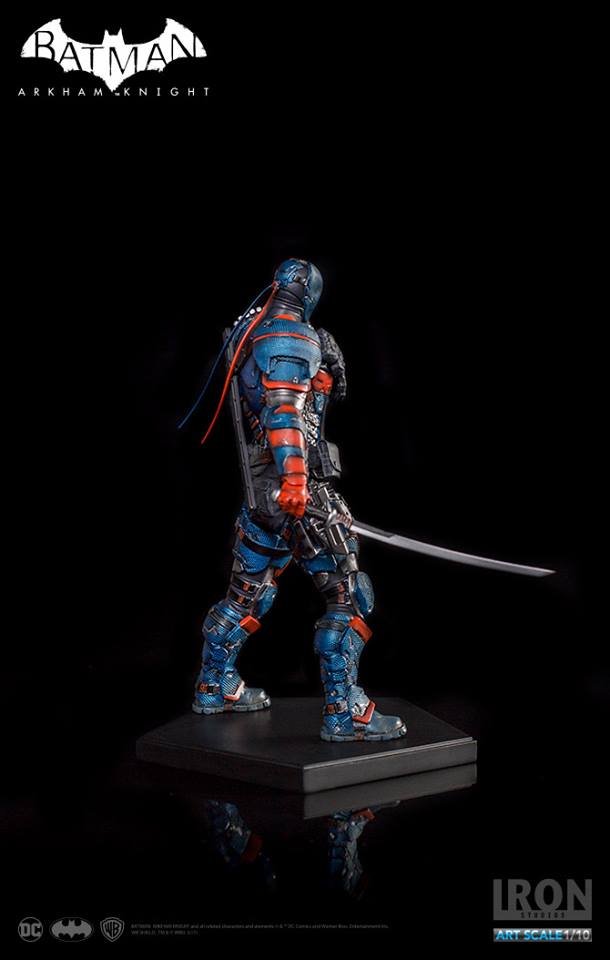 IRON STUDIOS: BATMAN ARKHAM KNIGHT DEATHSTROCKE Art scale 1/10 Deathstroke-Art-Scale-Arkham-Knight-12