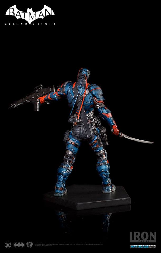 IRON STUDIOS: BATMAN ARKHAM KNIGHT DEATHSTROCKE Art scale 1/10 Deathstroke-Art-Scale-Arkham-Knight-13