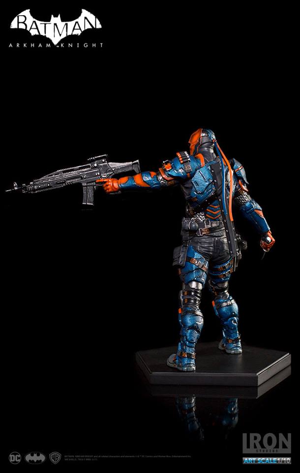 IRON STUDIOS: BATMAN ARKHAM KNIGHT DEATHSTROCKE Art scale 1/10 Deathstroke-Art-Scale-Arkham-Knight-14