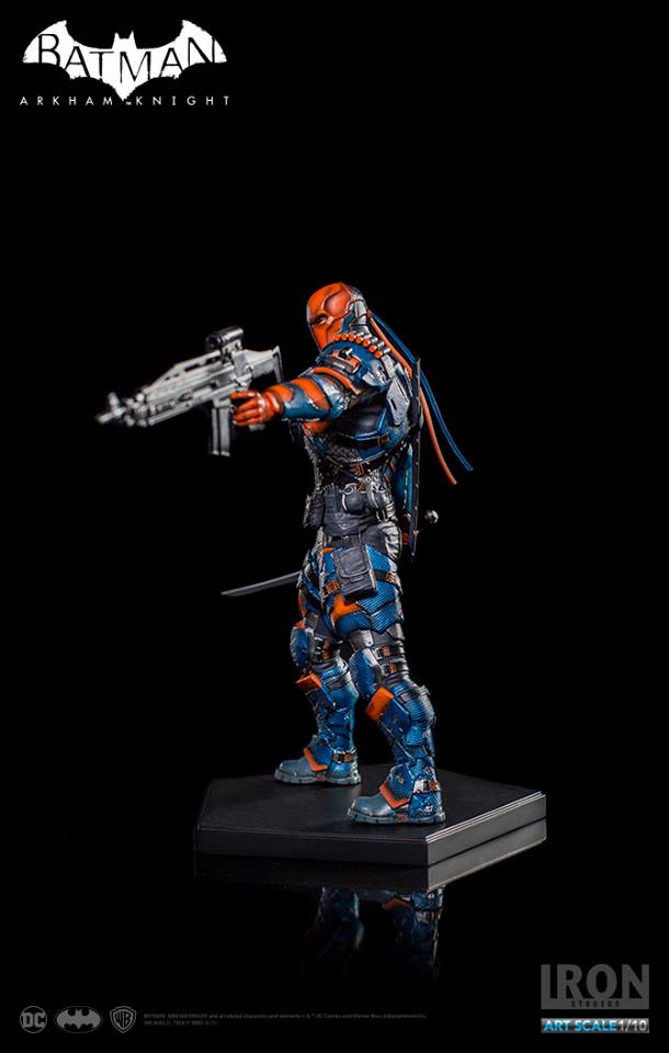 IRON STUDIOS: BATMAN ARKHAM KNIGHT DEATHSTROCKE Art scale 1/10 Deathstroke-Art-Scale-Arkham-Knight-15