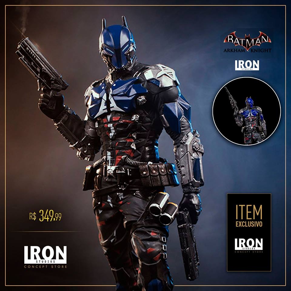 IRON STUDIOS: BATMAN ARKHAM KNIGHT BATMAN Art scale 1/10 Iron-studios-batman-Arkham-01