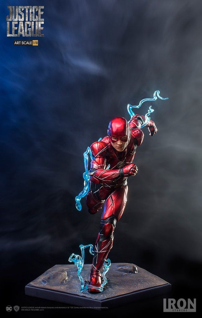 IRON STUDIOS: FLASH justice league art scale 1/10 Iron-studios-flash-justice-league-art-scale-01