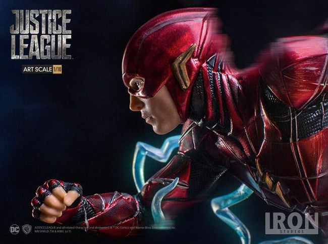 IRON STUDIOS: FLASH justice league art scale 1/10 Iron-studios-flash-justice-league-art-scale-07