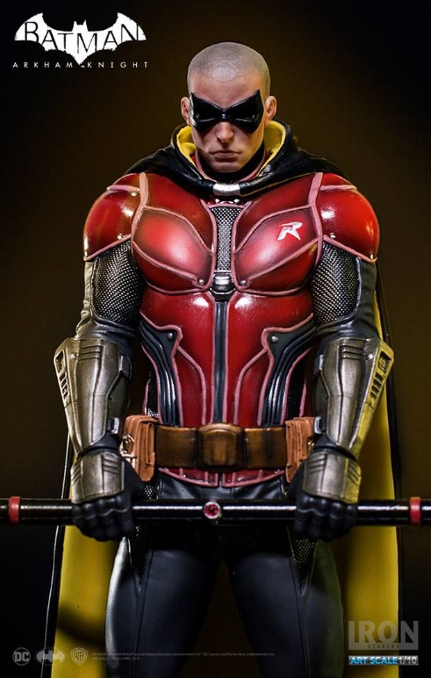 IRON STUDIOS: BATMAN ARKHAM KNIGHT ROBIN Art scale 1/10 Iron-studiso-robin-arkahm-art-scale-01